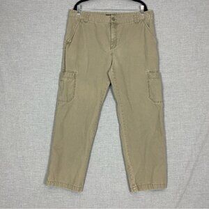 Denver Hayes Cargo Pants 100% Cotton 38X30 Beige